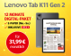 Lenovo Tab K11 Gen 2-Angebot: Beinhaltet ein kostenloses Tablet und ein 12-monatiges Digital-Abo der OTZ.