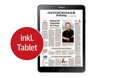 OTZ Digital zum Printabo<br/>inkl. Samsung-Tablet