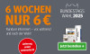 6 Wochen Probelesen für nur 6 €